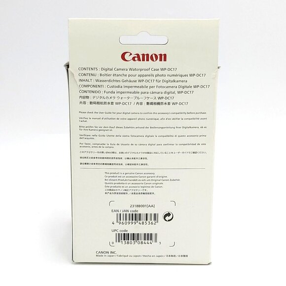 Canon WP-DC17 Waterproof Digital Camera Case-For PowerShot SD870 IS- 130 Feet - Picture 4 of 11